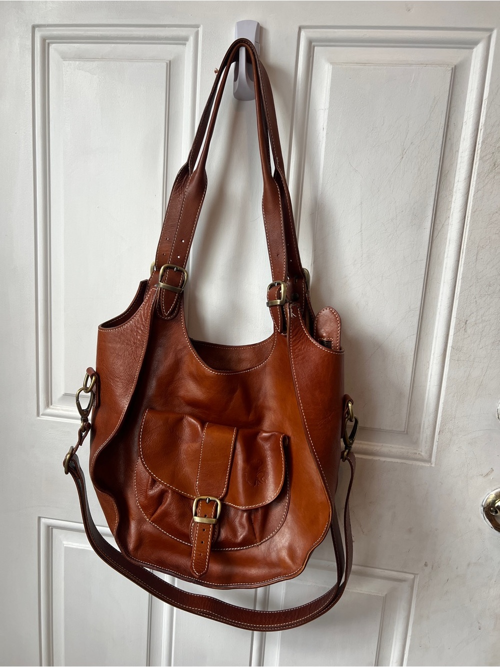 Italian Leather Bag by Fiorentino